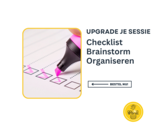 Brainstorm organiseren met handige checklist goudenananas.nl