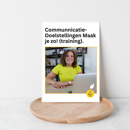 training communicatiedoelstellingen (online) maak je zo gouden ananas