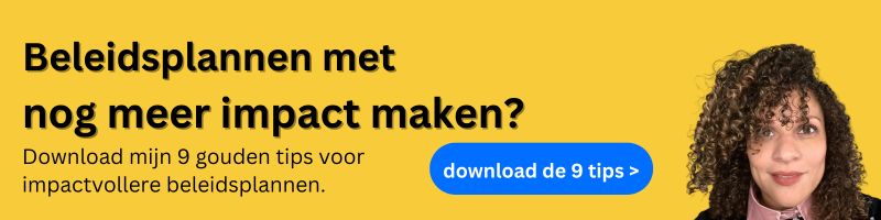 Beleidsplannen met impact download de tips op GoudenAnanas.nl