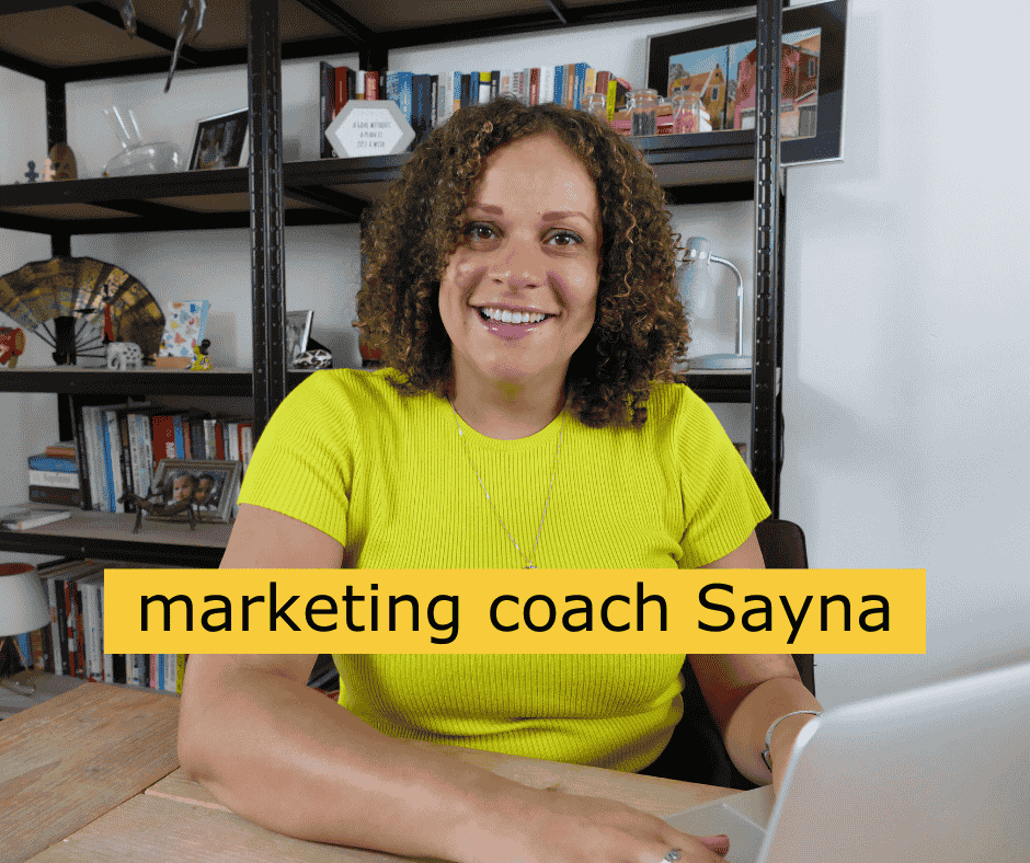 marketing coach maak kennis met sayna de voogd